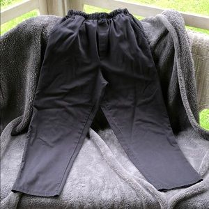 Vintage 80s/90s Black Elastic Waistband Pants